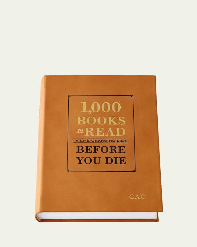 Personalized "1,000 Books to Read Before You Die" Book